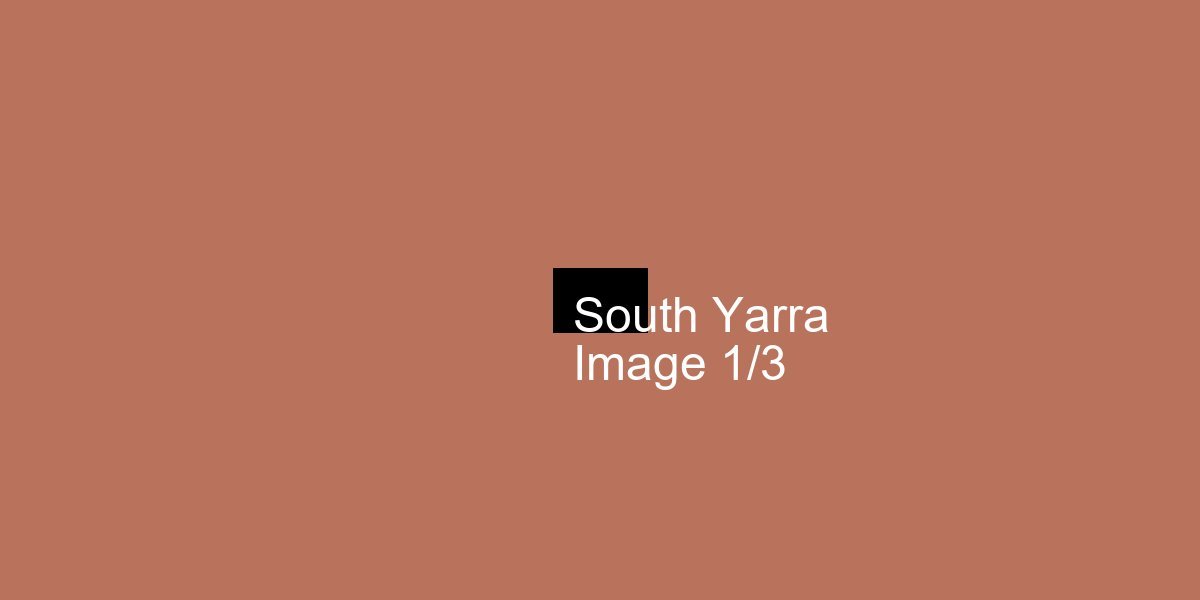 South Yarra precinct